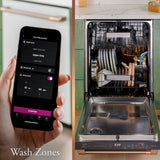 GE - CAFE MATTE WHITE DISHWASHER - Dishwashers - Additional View 9