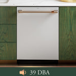 GE - CAFE MATTE WHITE DISHWASHER - Dishwashers - Additional View 12