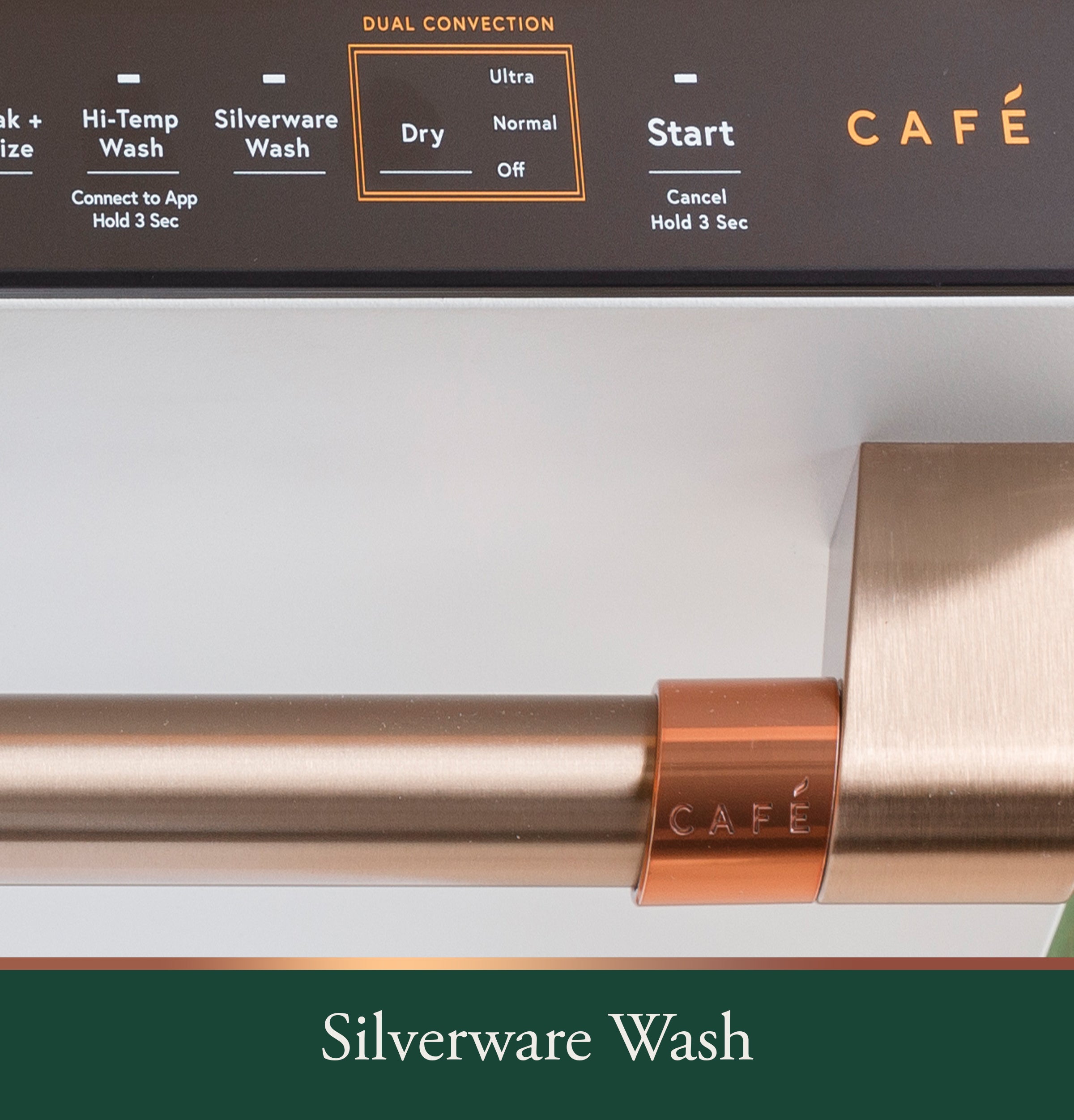 GE - CAFE MATTE WHITE DISHWASHER - Dishwashers - Additional View 14