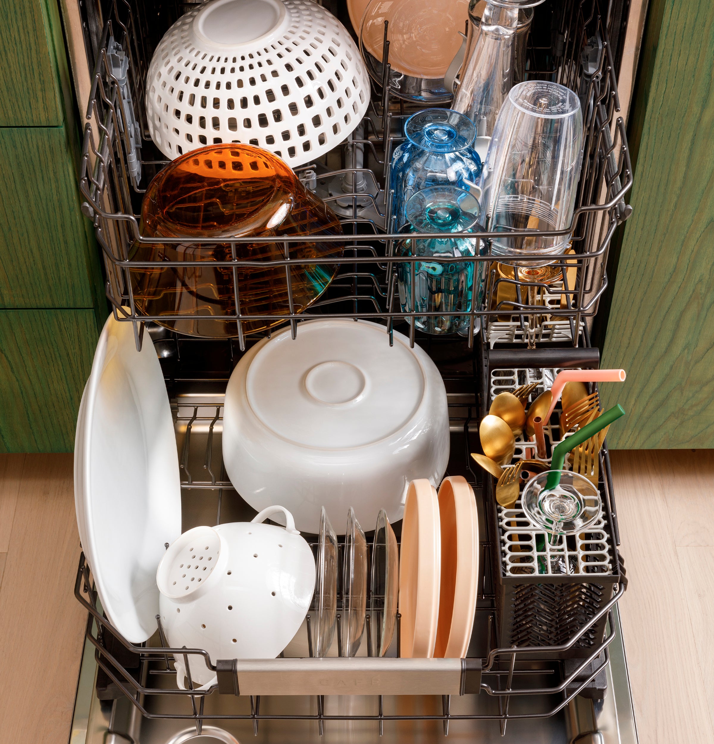 GE - CAFE MATTE WHITE DISHWASHER - Dishwashers - Additional View 20