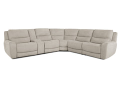 Henley 6 Piece Power Reclining Sectional - Marble