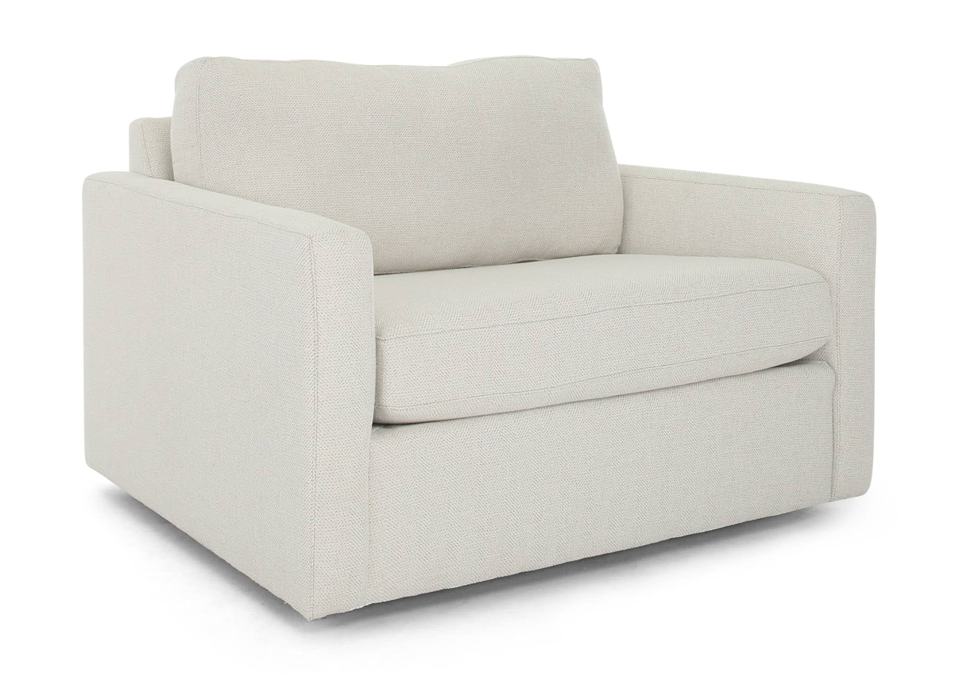 Colchester Chair With Bench Seat And Track Arm - Ice - Additional View 1