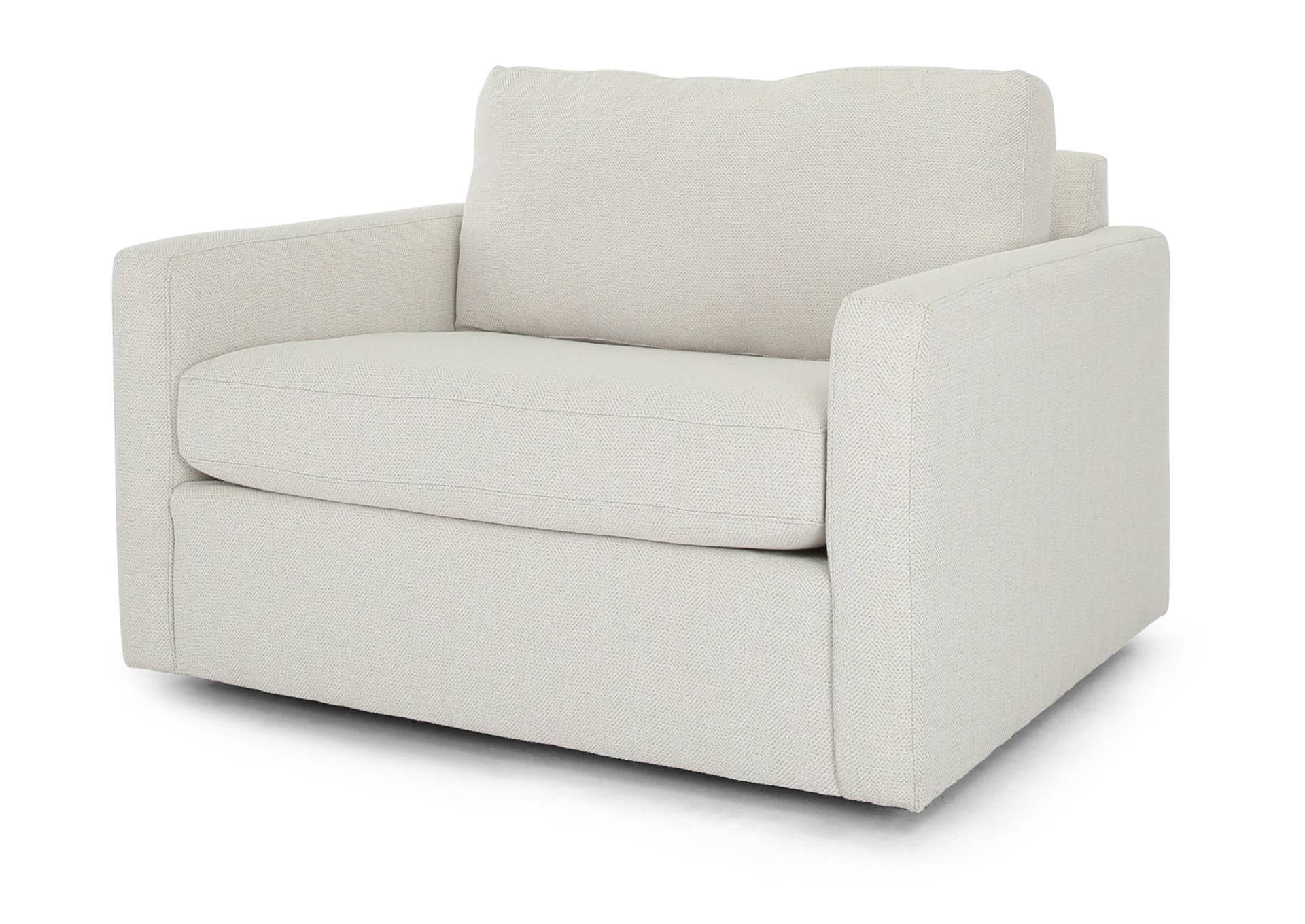 Colchester Chair With Bench Seat And Track Arm - Ice - Additional View 5