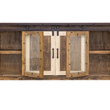 International Furniture Direct - SAN ANGELO MEDIA CONSOLE - Dark Brown|Light Brown Wood - TV Stands - Additional View 5