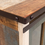 International Furniture Direct - SAN ANGELO MEDIA CONSOLE - Dark Brown|Light Brown Wood - TV Stands - Additional View 7