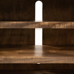 International Furniture Direct - SAN ANGELO MEDIA CONSOLE - Dark Brown|Light Brown Wood - TV Stands - Additional View 10