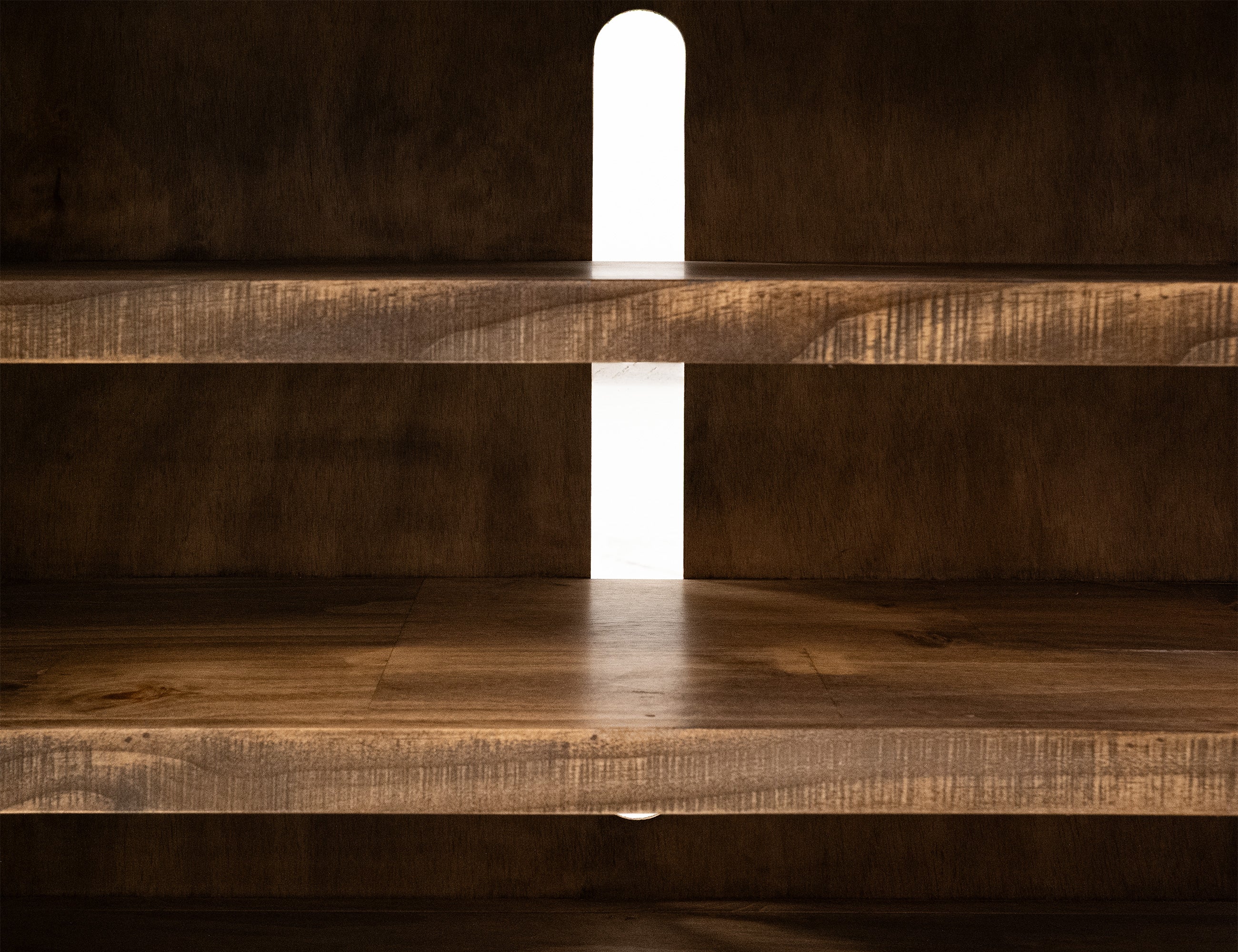 International Furniture Direct - SAN ANGELO MEDIA CONSOLE - Dark Brown|Light Brown Wood - TV Stands - Additional View 10