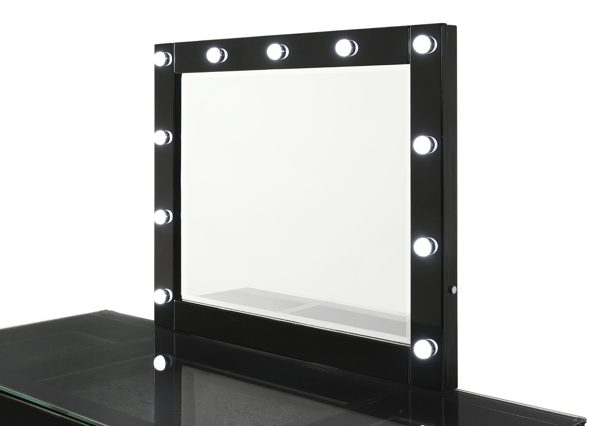AVERY BLACK VANITY WITH LED MIRROR - Additional View 1