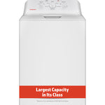 GE - Hotpoint 4.0 Cu. Ft. Capacity Washer With Stainless Steel Basket,Cold Plus And Water Level Control​ - White - Washers