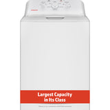 GE - Hotpoint 4.0 Cu. Ft. Capacity Washer With Stainless Steel Basket,Cold Plus And Water Level Control​ - White - Washers