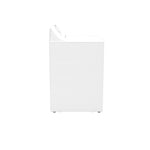 GE - Hotpoint 4.0 Cu. Ft. Capacity Washer With Stainless Steel Basket,Cold Plus And Water Level Control​ - White - Washers - Additional View 26