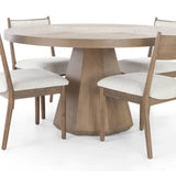 Elure 5 Piece Latte Dining Set