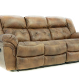 Hudson Leather Power Sofa - Saddle - Additional View 1