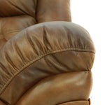Hudson Leather Power Sofa - Saddle - Additional View 2