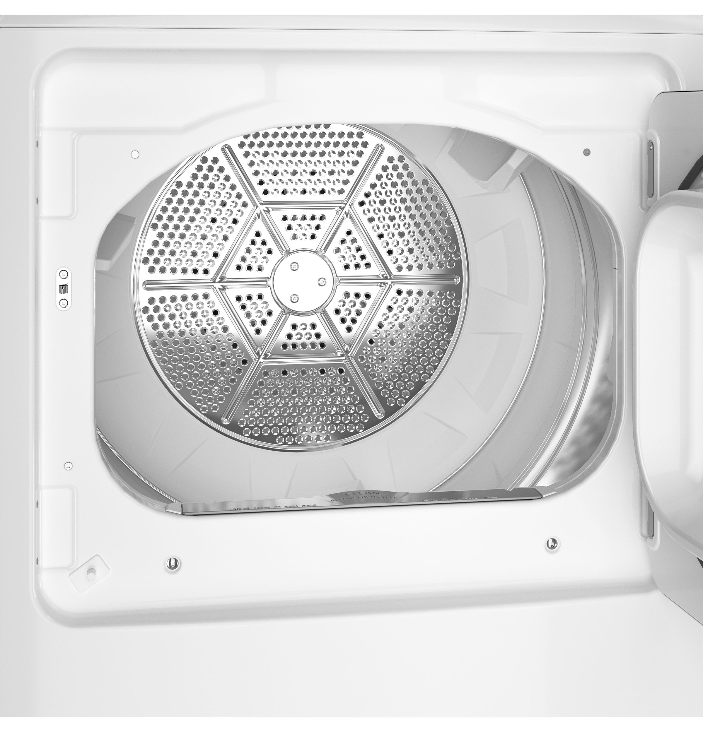 GE - HOTPOINT 6.2CU ELECTRIC DRYER - White - Dryers - Additional View 4