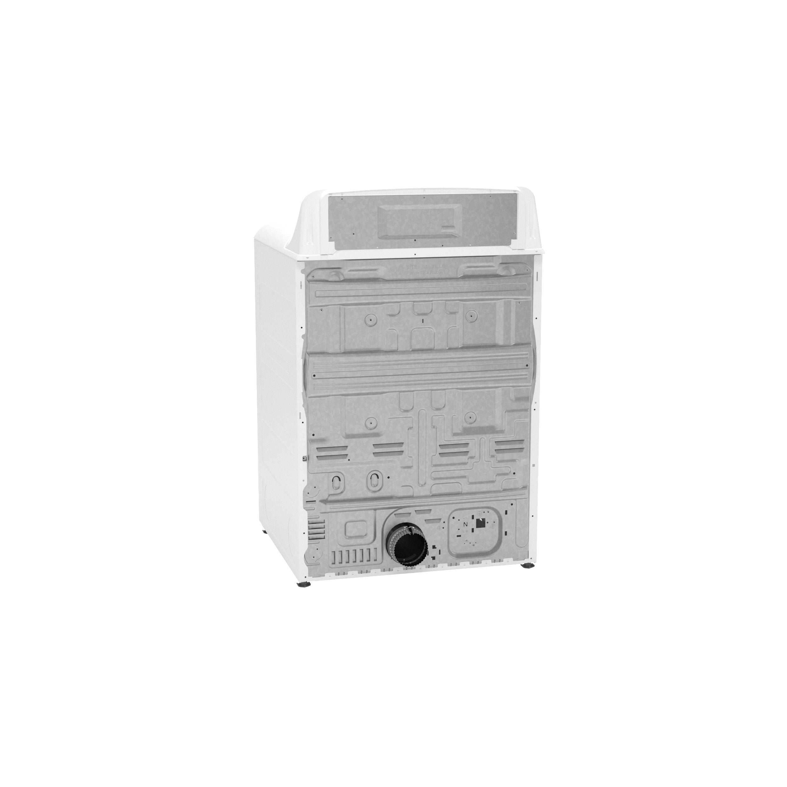 GE - HOTPOINT 6.2CU ELECTRIC DRYER - White - Dryers - Additional View 19