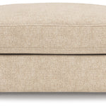 Ashley Furniture - SEYLER SAND ACCENT OTTOMAN - Beige Fabric - Ottomans - Additional View 2
