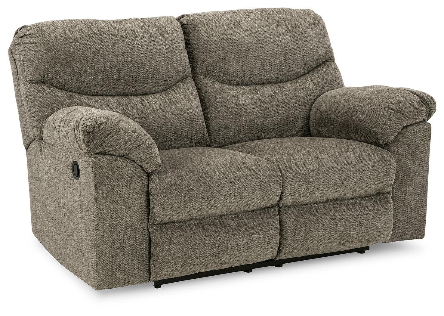 Ashley Furniture - Alphons Reclining Loveseat - Beige Fabric - Loveseats