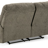 Ashley Furniture - Alphons Reclining Loveseat - Beige Fabric - Loveseats - Additional View 5