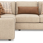 Ashley Furniture - Seyler Sectional - Beige Fabric - Sectionals - Additional View 2