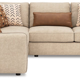 Ashley Furniture - Seyler Sectional - Beige Fabric - Sectionals - Additional View 2
