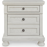 Ashley Furniture - Robbinsdale Nightstand - White - Wood - Nightstands - Additional View 4