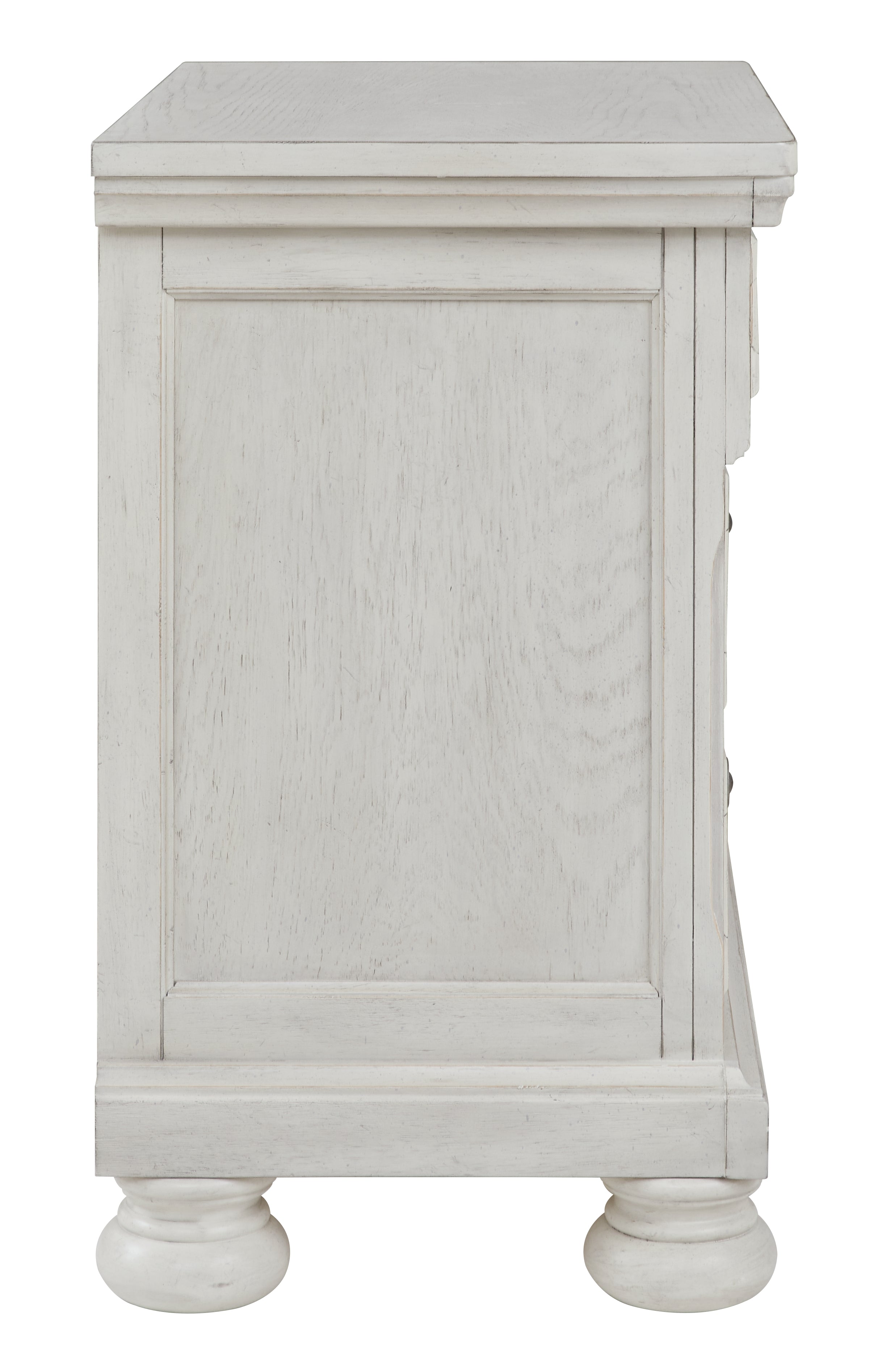 Ashley Furniture - Robbinsdale Nightstand - White - Wood - Nightstands - Additional View 5