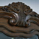 Ashley Furniture - Maylee Buffet And Hutch - Dark Brown Glass|Wood - Cabinets - Additional View 5