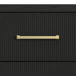 Elements International - RIDGEMONT BLACK DRESSER AND MIRROR - Wood|Mirror - Dresser & Mirror - Additional View 9
