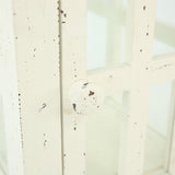 Lantern Accent Table - White/Tobacco - Additional View 2