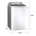 GE WHITE PROFILE 5.0CU TOP LOAD WASHER - Washers - Additional View 21