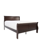 Louis Philip Queen Bed - Cherry