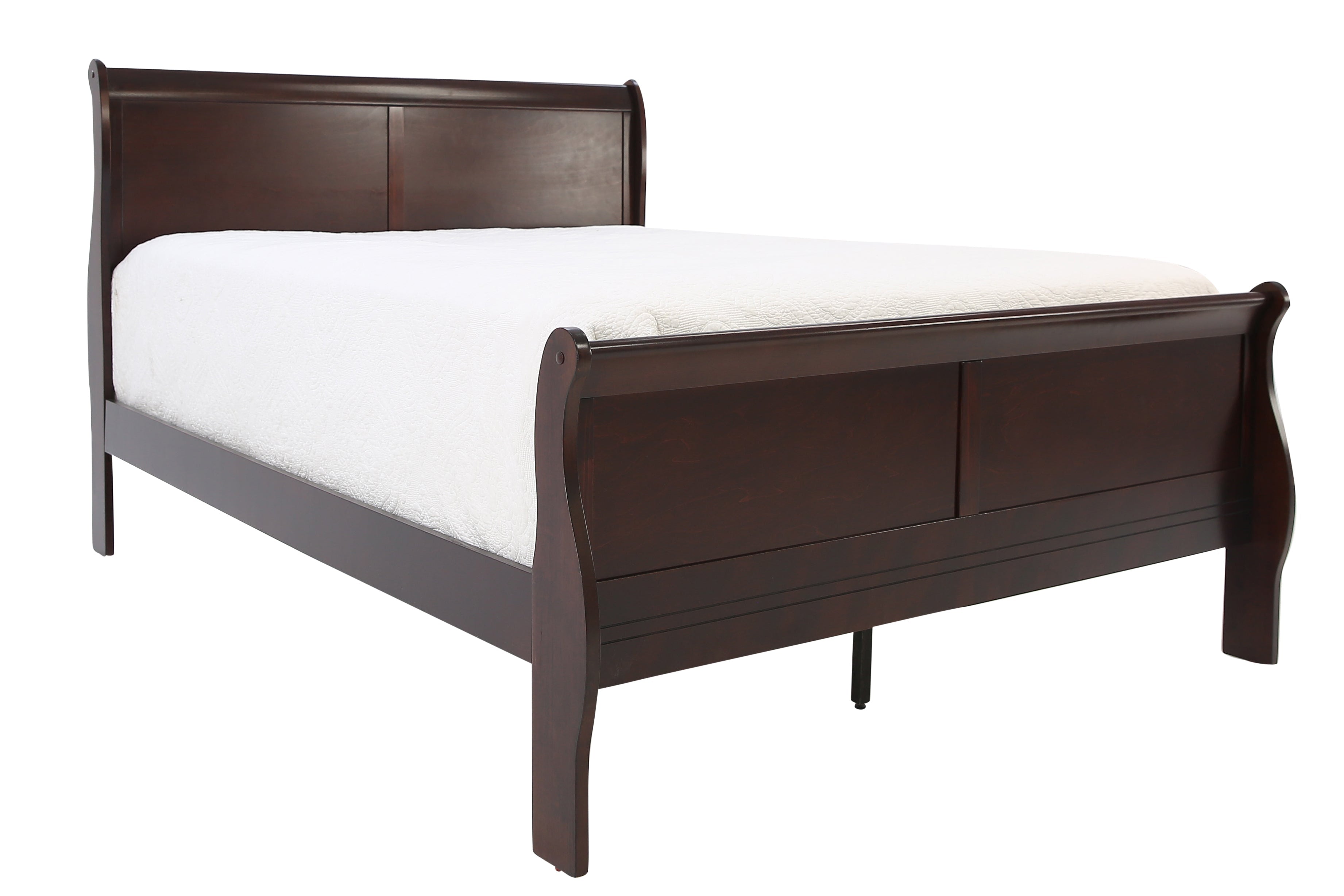 Louis Philip Queen Bed - Cherry