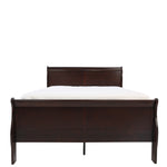 Louis Philip Queen Bed - Cherry - Additional View 1