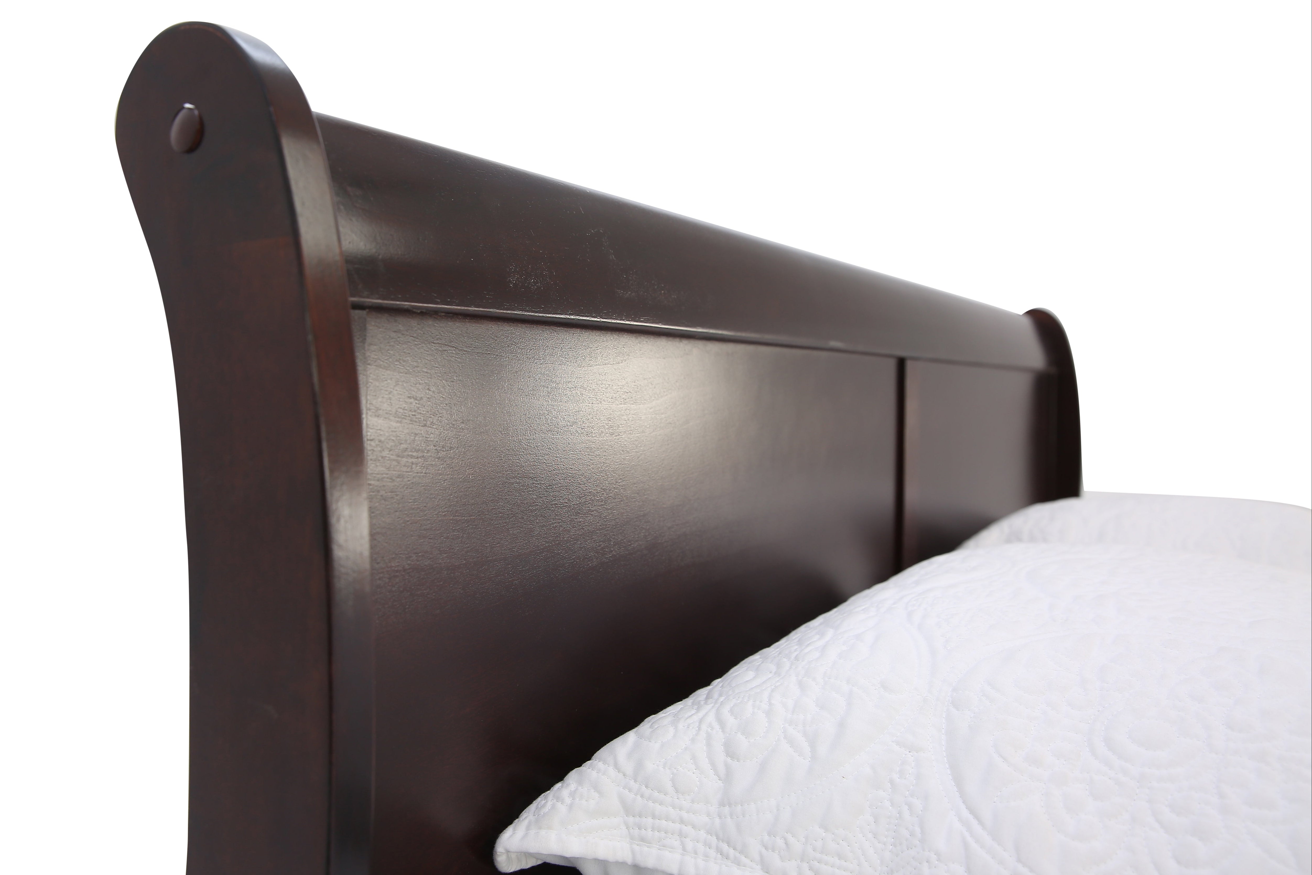 Louis Philip Queen Bed - Cherry - Additional View 2