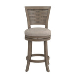 Thestral Graywash Swivel Counter Height Stool