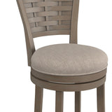 Thestral Graywash Swivel Counter Height Stool