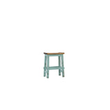 Lawman 24" Saddle Stool - Turquoise - Additional View 1