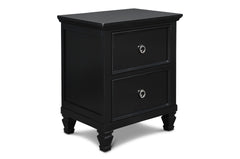 New Classic - TAMARACK BLACK NIGHTSTAND - Wood - Nightstands