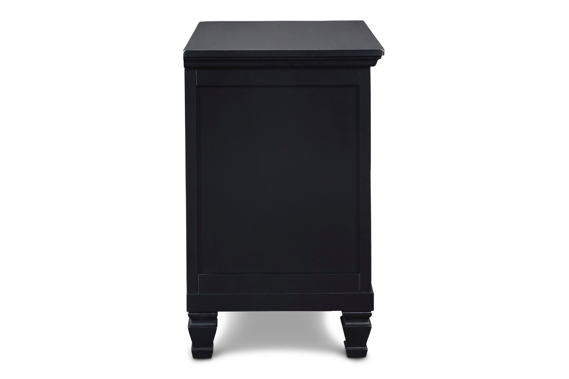 New Classic - TAMARACK BLACK NIGHTSTAND - Wood - Nightstands - Additional View 3