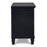 New Classic - TAMARACK BLACK NIGHTSTAND - Wood - Nightstands - Additional View 3