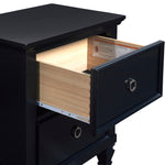 New Classic - TAMARACK BLACK NIGHTSTAND - Wood - Nightstands - Additional View 4