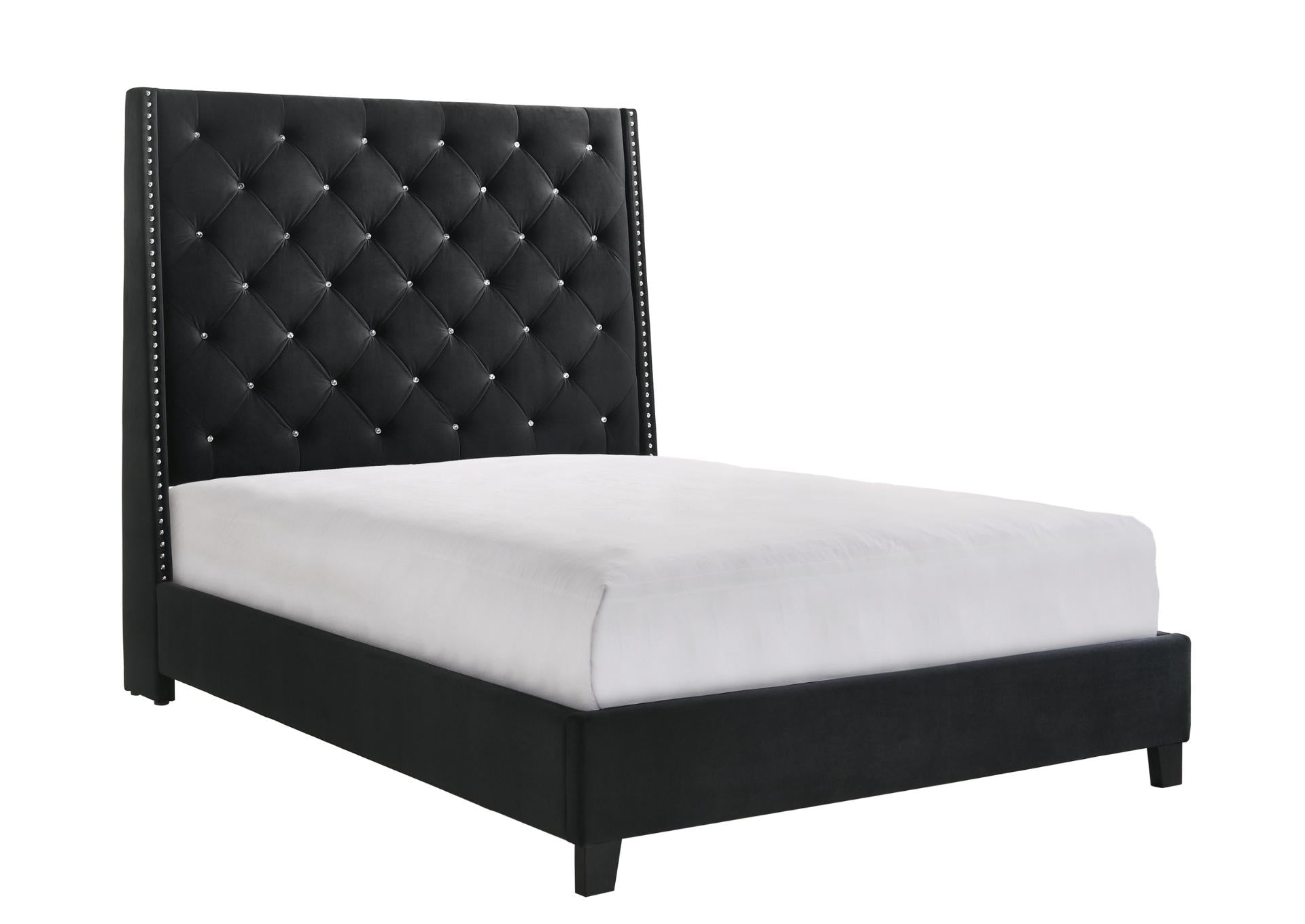 Chantilly Queen Bed - Black