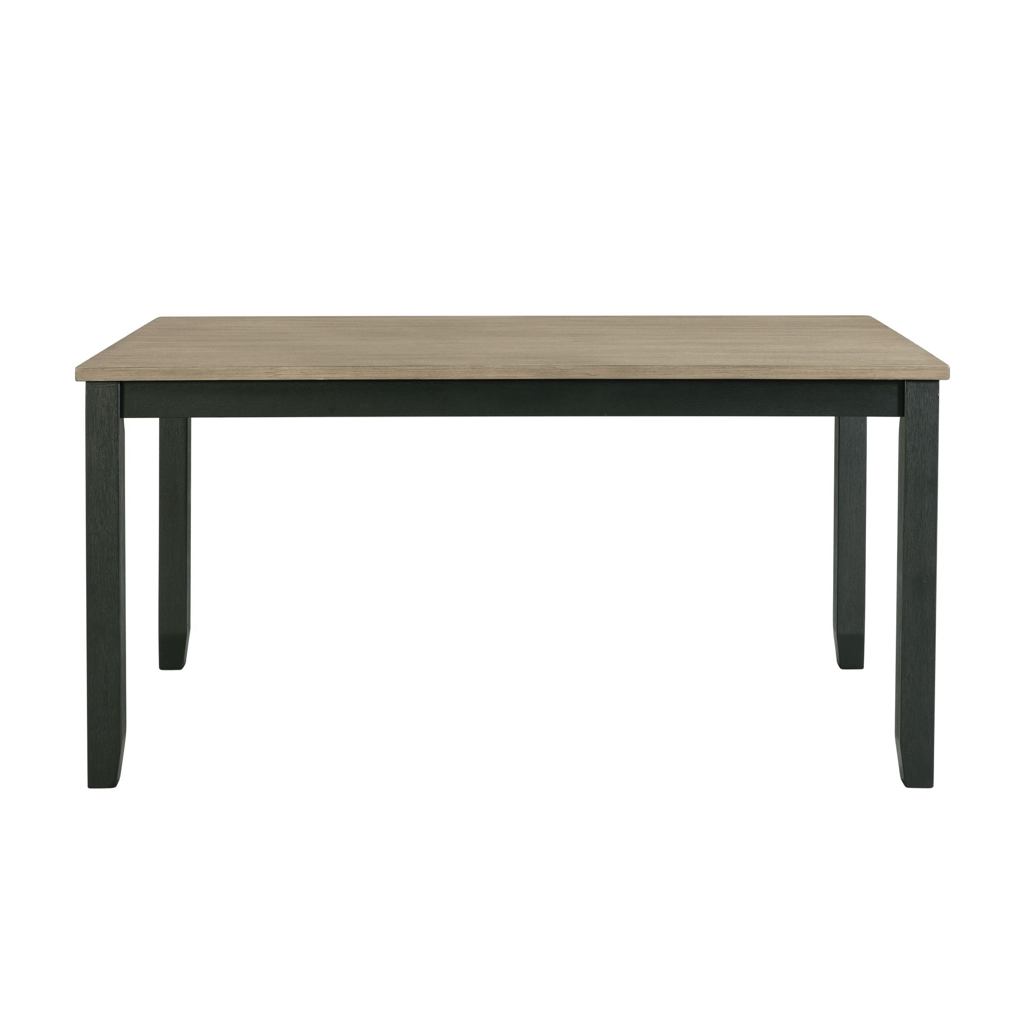 Elements International - Martin 5 Piece Dining Set - Dark Gray Wood|Fabric - Dining Room Sets - Additional View 9