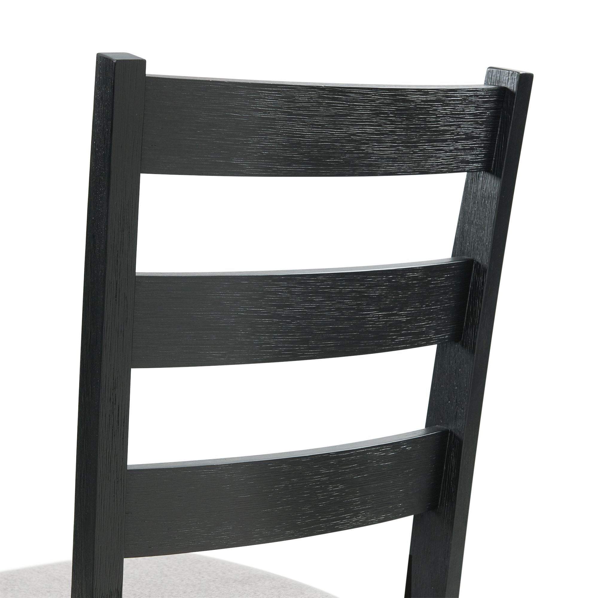 Elements International - Martin 5 Piece Dining Set - Dark Gray Wood|Fabric - Dining Room Sets - Additional View 15