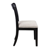 Chadworth Upholstered Dining Side Chair - Black