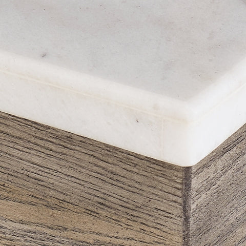 Ashley Furniture - LOYASKA COCKTAIL TABLE - Dark Brown Marble/Stone - Tables - Additional View 7