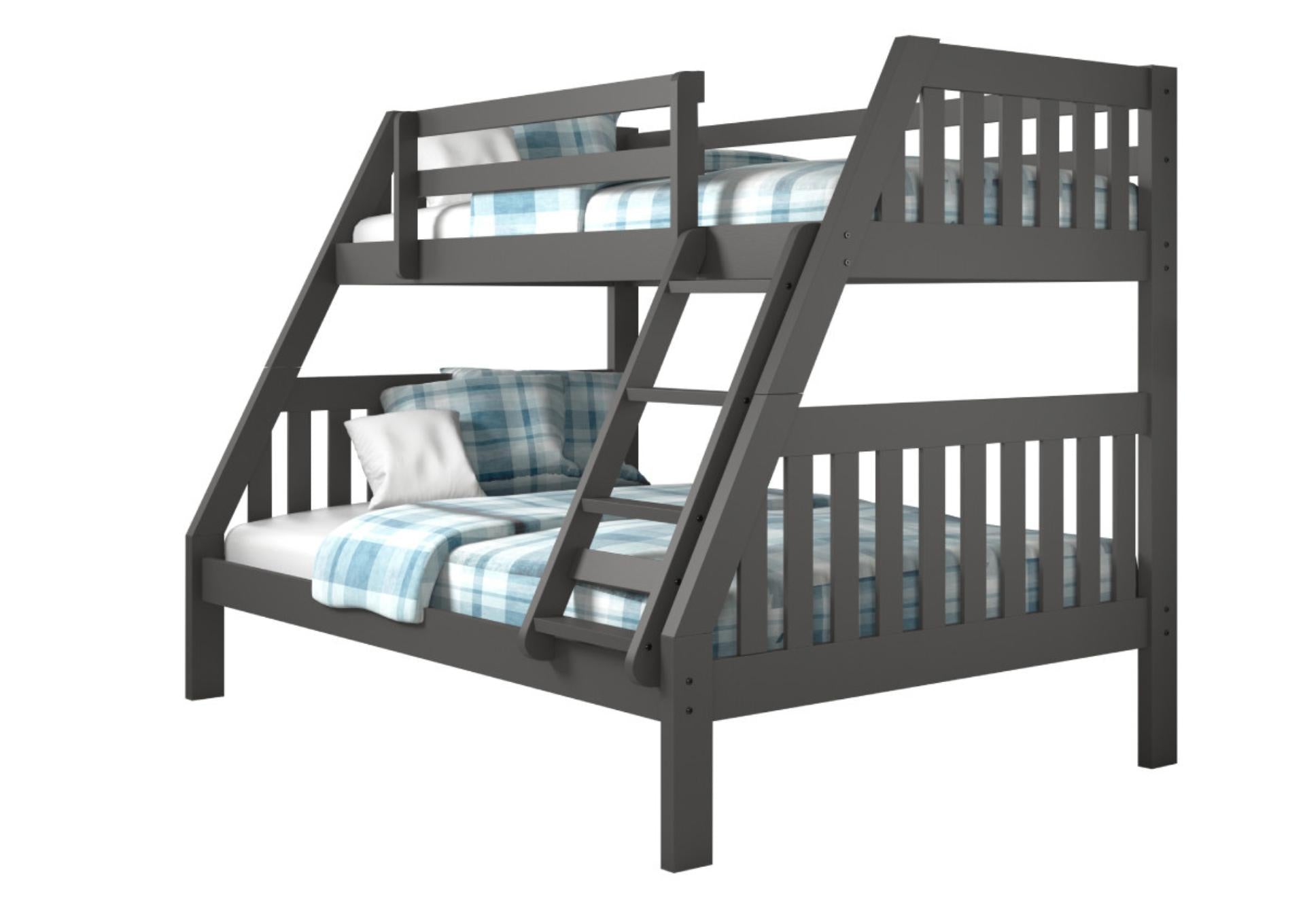 Expedition Twin/Full Bunkbed - Dark Grey