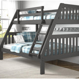 Expedition Twin/Full Bunkbed - Dark Grey - Additional View 1