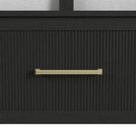 Elements International - RIDGEMONT BLACK FULL BED - Wood - Beds - Additional View 7